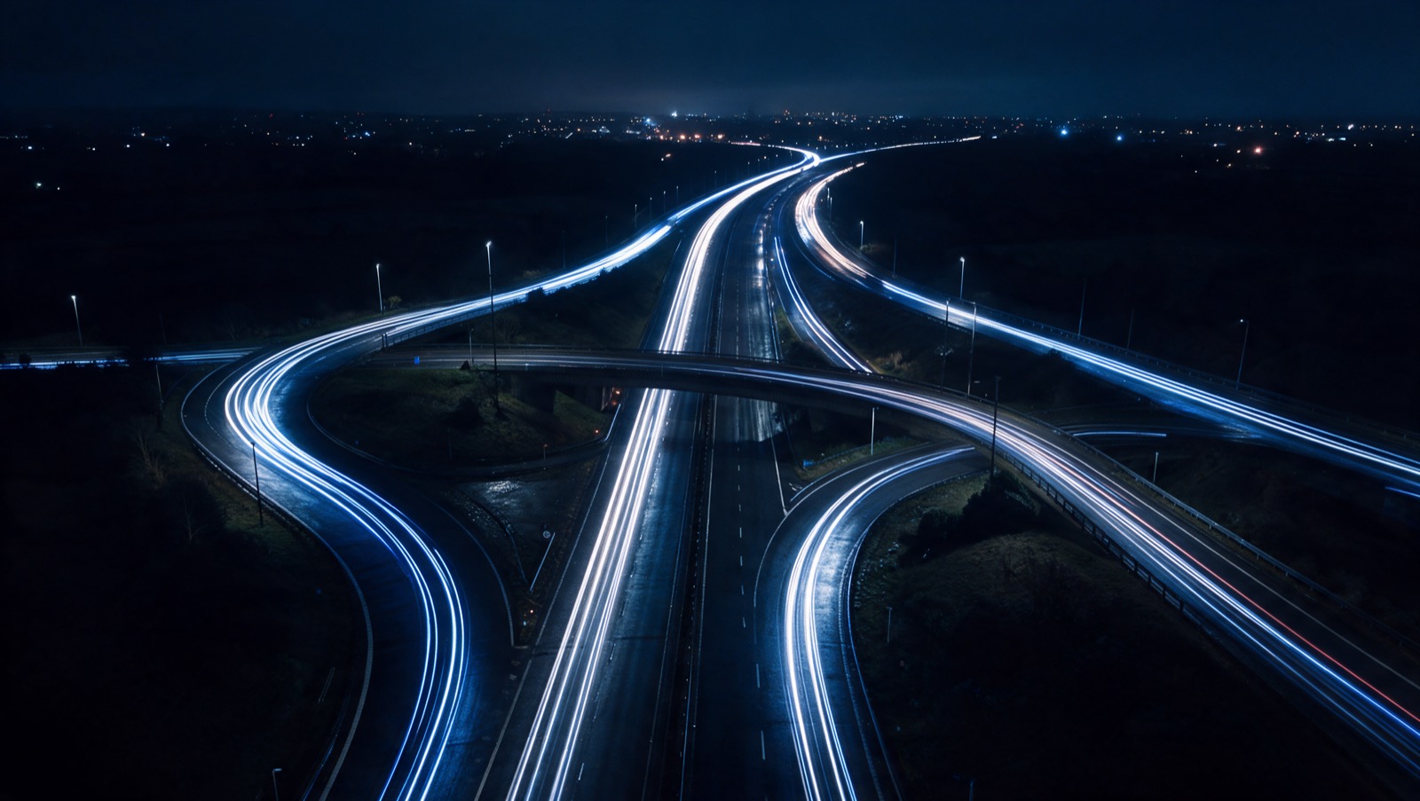 Night motorway